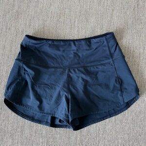 Lululemon Navy High-Rise Shorts